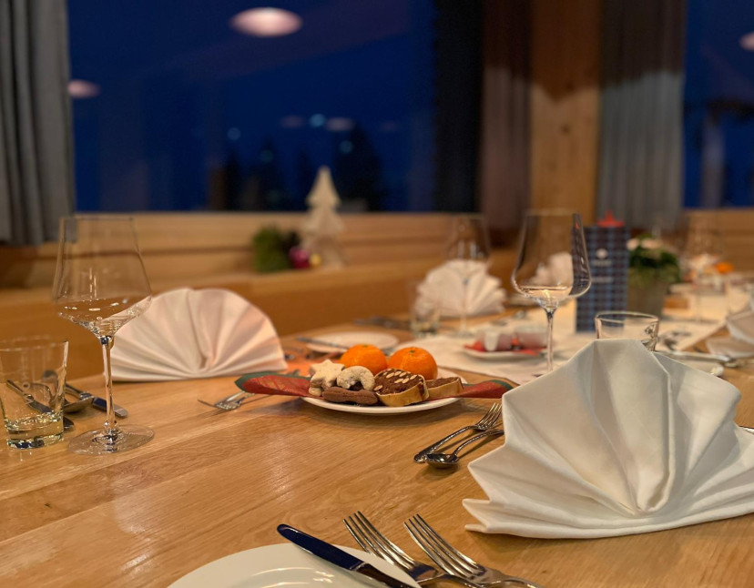 Weihnachten Weihnachtsfeier Bergrestaurant Frööd Brandnertal Vorarlberg